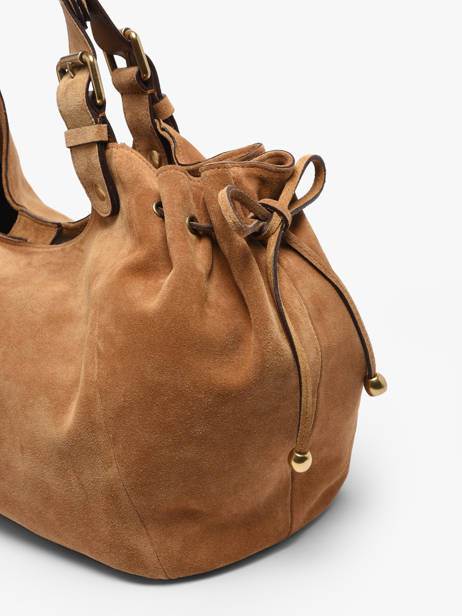 Sac Porté épaule Chiara Cuir Gerard darel Jaune chiara DBS84407 vue secondaire 5