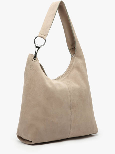Sac Porté épaule Leather Cuir Biba Beige leather JAP2L vue secondaire 2