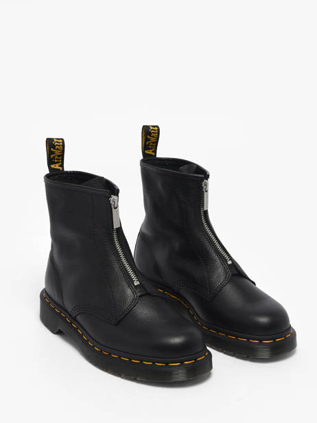 Boots 1460 En Cuir Dr martens Noir accessoires 42352001 vue secondaire 1