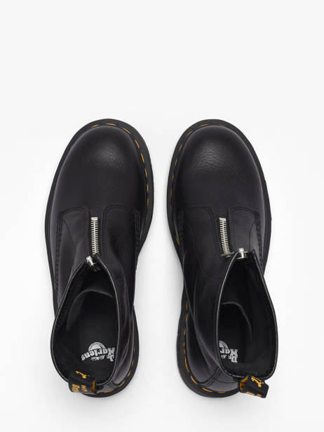 Boots 1460 En Cuir Dr martens Noir accessoires 42352001 vue secondaire 3