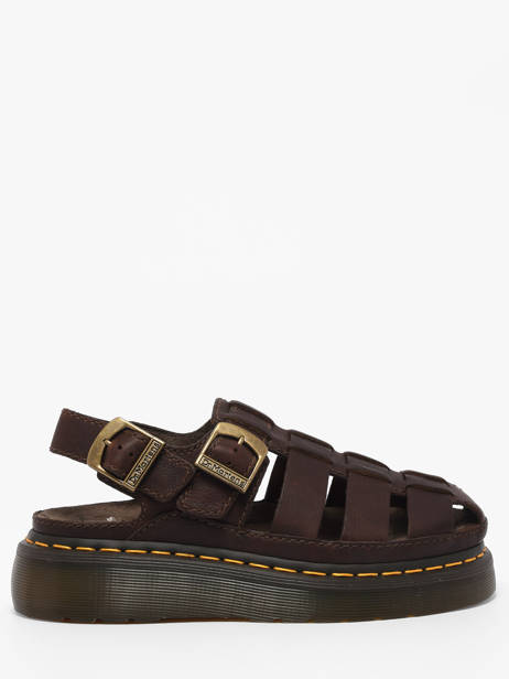 Sandales Wrenlie En Cuir Dr martens Marron accessoires 31524201