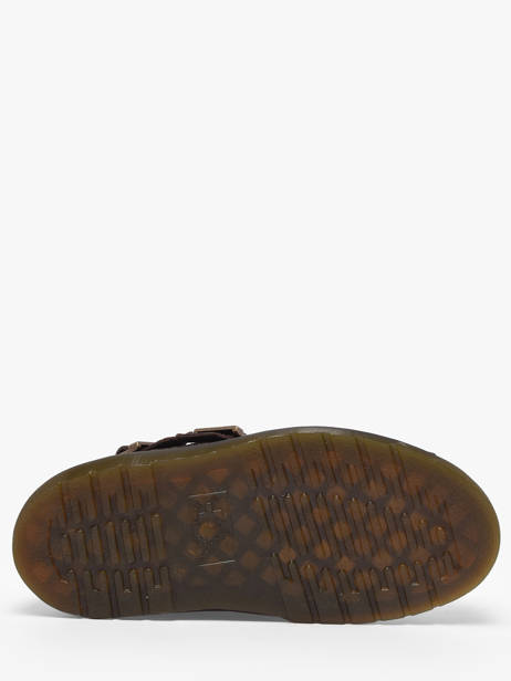 Sandales Wrenlie En Cuir Dr martens Marron accessoires 31524201 vue secondaire 4