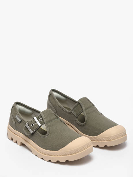 Chaussures Derbies Palladium Vert accessoires 94475339 vue secondaire 1