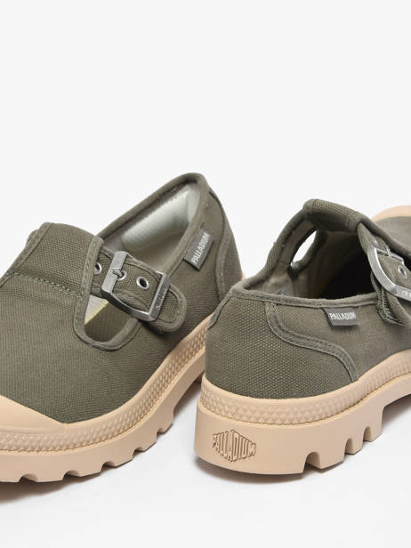 Chaussures Derbies Palladium Vert accessoires 94475339 vue secondaire 2