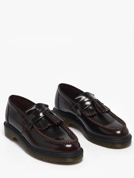 Mocassins Adrian En Cuir Dr martens Rouge accessoires 14573601 vue secondaire 1