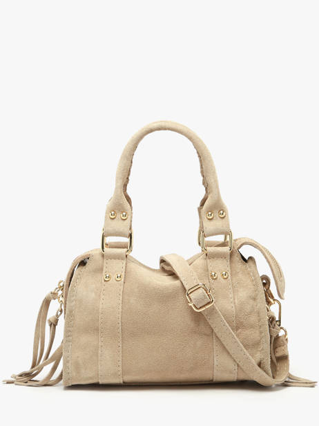 Sac Bandoulière Velvet Milano Beige velvet VE24092O vue secondaire 4