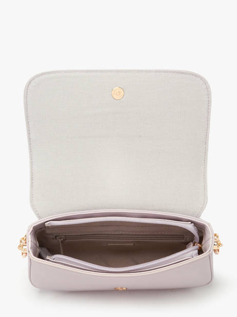 Sac Bandoulière Saffiano David jones Violet saffiano CM8419 vue secondaire 3