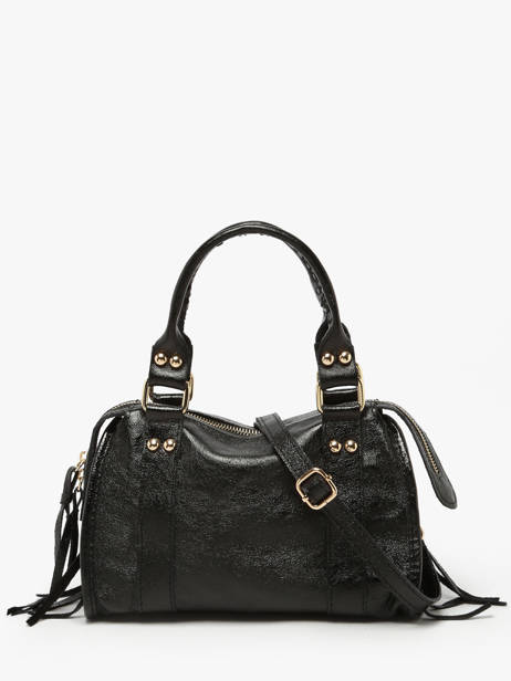 Sac Bandoulière Nine Cuir Milano Noir nine NI24093O vue secondaire 4