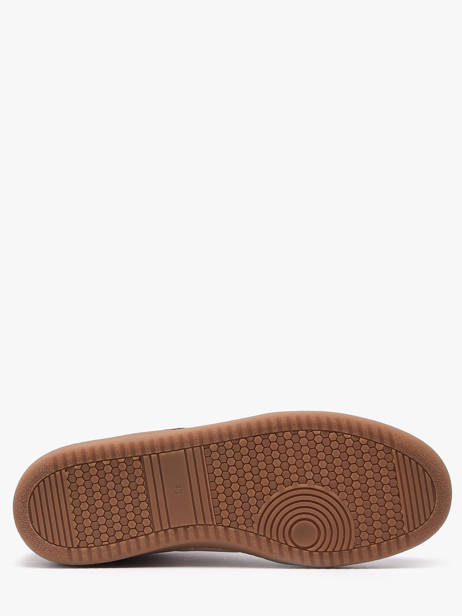 Sneakers En Cuir Redskins Beige men ELDORADO vue secondaire 4