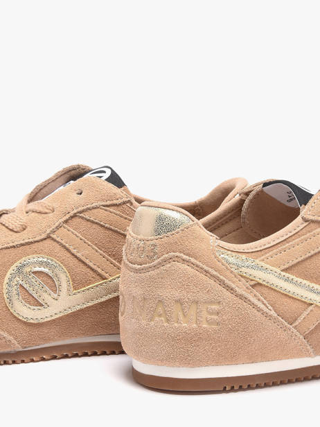 Sneakers En Cuir No name Beige accessoires EREZ04BA vue secondaire 2