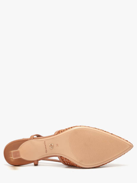 Escarpins Tamaris Marron accessoires 44 vue secondaire 4