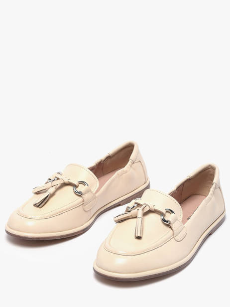 Mocassins En Cuir Tamaris Beige accessoires 46 vue secondaire 1