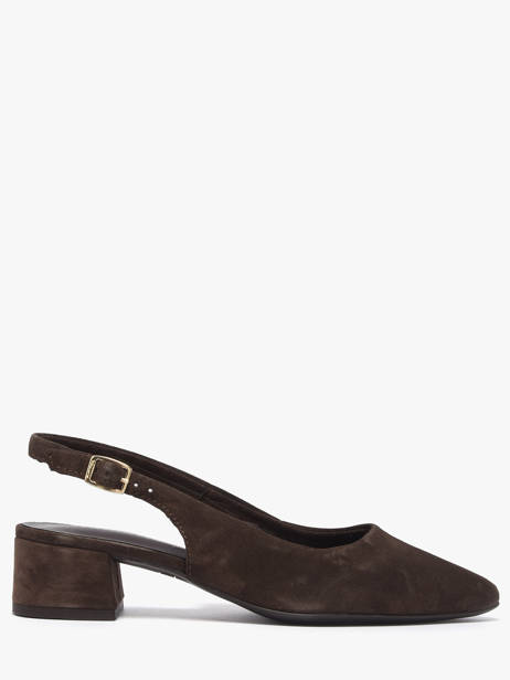 Escarpins En Cuir Tamaris Marron accessoires 42