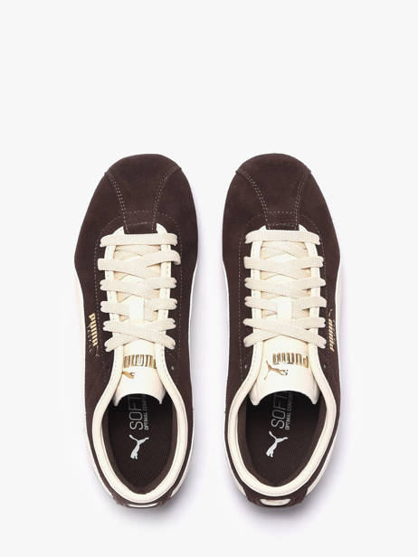 Sneakers En Cuir Puma Marron accessoires 40445601 vue secondaire 3