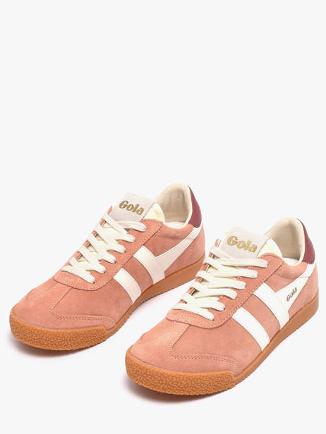 Sneakers En Cuir Gola Rose accessoires CLB538LU vue secondaire 1