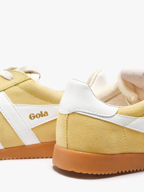 Sneakers En Cuir Gola Jaune accessoires CLB538YA vue secondaire 2