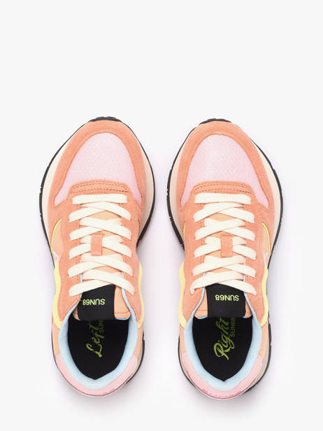Sneakers Sun68 Rose accessoires Z3620414 vue secondaire 3