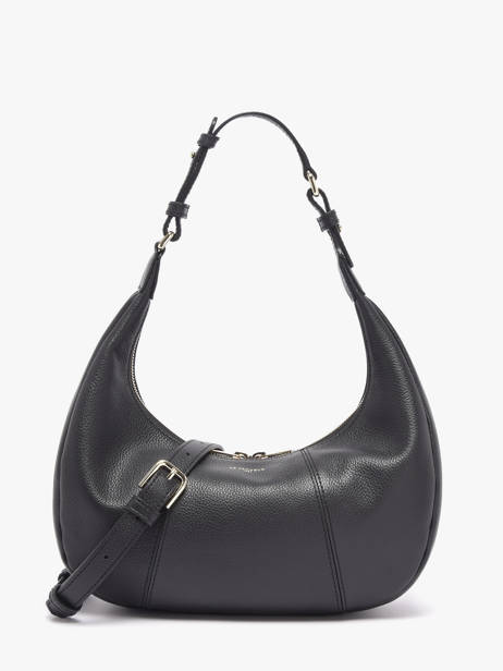 Sac Bandoulière Juliette Cuir Le tanneur Noir juliette TJET1402