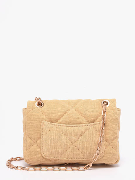 Sac Bandoulière Moon Lin Vanessa bruno Jaune moon 70V40326 vue secondaire 4