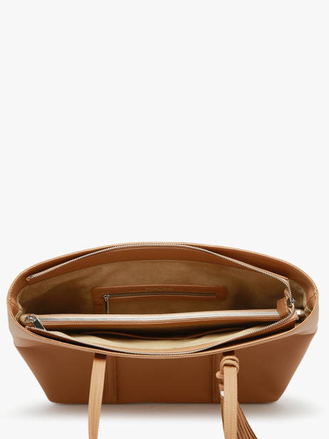 Sac Porté épaule Nathan Cuir Nathan baume Marron nathan 1 vue secondaire 3