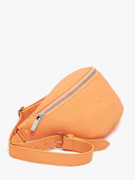 Sac Banane Small Derby Cuir Nathan baume Orange n city 25 vue secondaire 1