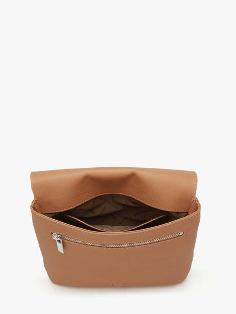 Sac Bandoulière Dinant Cuir Nathan baume Marron n city 3 vue secondaire 3