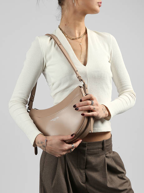 Besace Suave Ace Cuir Lancaster Beige suave ace 28 vue secondaire 1
