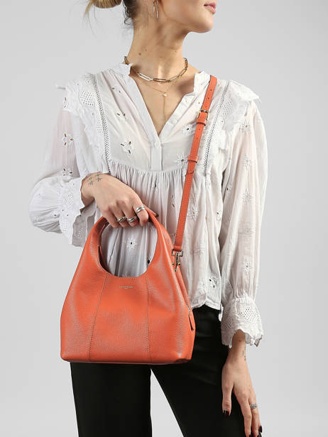 Sac à Main S Juliette Cuir Le tanneur Orange juliette TJET1000 vue secondaire 1