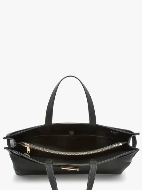 Sac Carryall L Angèle Cuir Lancel Noir angele A14018 vue secondaire 3