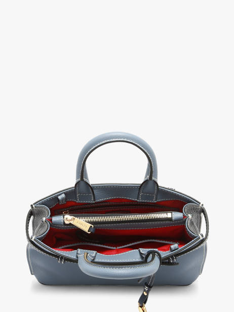 Sac Porté Main Faubourg Cuir Lancel Bleu faubourg A13547 vue secondaire 3