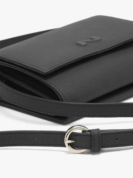 Sac Bandoulière Thelma Cuir Nathan baume Noir n city 12 vue secondaire 2