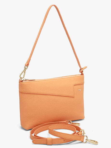 Sac Bandoulière Palma Cuir Nathan baume Orange nathan 27 vue secondaire 1