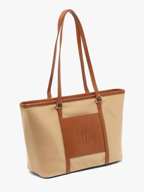 Sac Porté épaule S Fran Nylon Laurent david Beige ld bags 53 vue secondaire 1