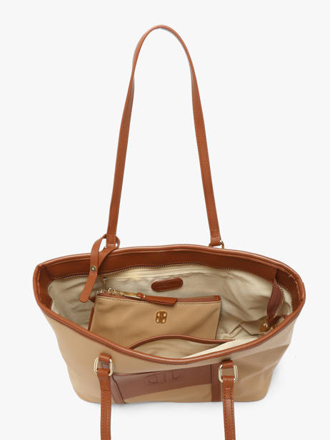 Sac Porté épaule S Fran Nylon Laurent david Beige ld bags 53 vue secondaire 2