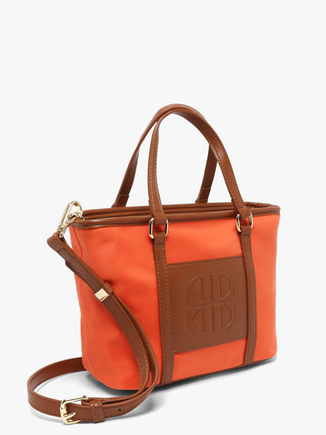 Sac Porté Main Fran Nylon Laurent david Orange ld bags 54 vue secondaire 1