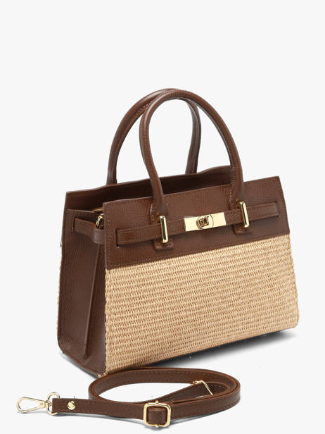 Sac Porté Main Capri Milano Marron capri CP23114 vue secondaire 1