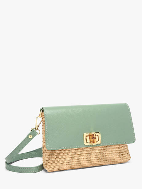 Sac Bandoulière Capri Milano Vert capri CP25111 vue secondaire 1