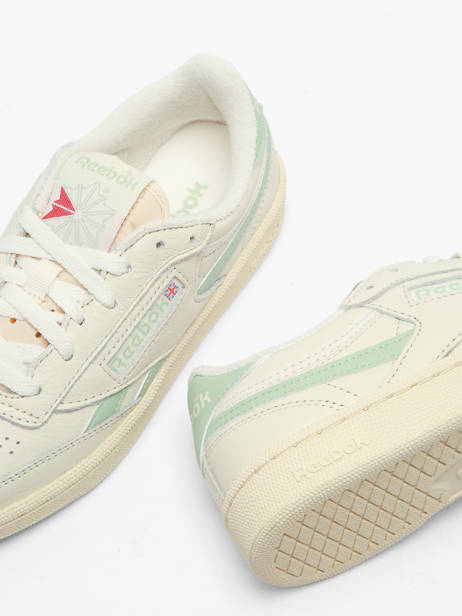 Sneakers En Cuir Reebok Beige accessoires 233957 vue secondaire 2