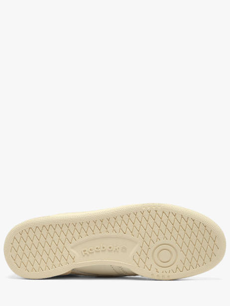 Sneakers En Cuir Reebok Beige accessoires 233957 vue secondaire 4