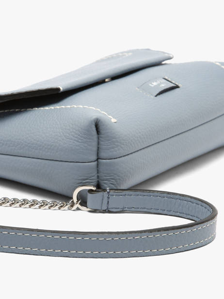 Sac Bandoulière Ninon Soft Cuir Lancel Bleu ninon A14030 vue secondaire 2