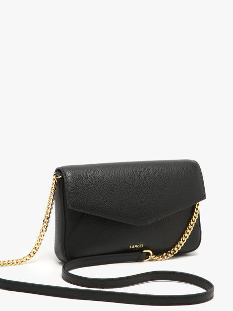 Sac Bandoulière Enveloppe Cuir Lancel Noir enveloppe A14024 vue secondaire 1