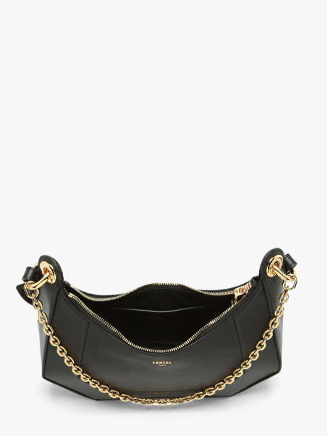 Sac Bandoulière Croisette Cuir Lancel Noir croisette A13987 vue secondaire 3