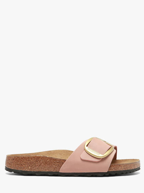 Mules En Cuir Birkenstock Rose accessoires 1027056