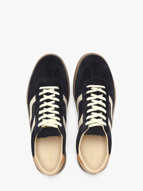 Sneakers En Cuir Gant Bleu men CUZIMG69 vue secondaire 3