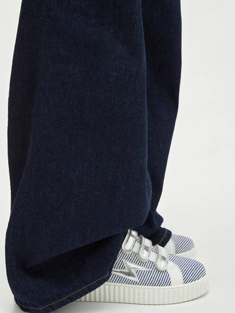 Sneakers Vanessa wu Bleu accessoires BK2833BL vue secondaire 1