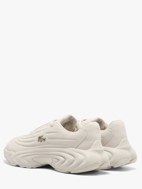 Sneakers En Cuir Lacoste Blanc men 1SMA0063 vue secondaire 2