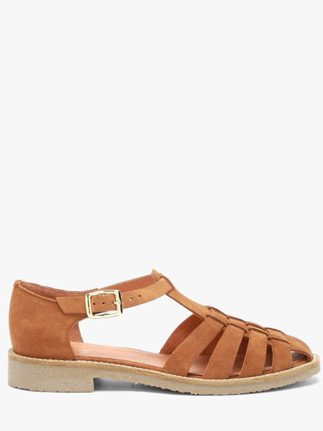 Sandales En Cuir We do Marron accessoires 45255A13