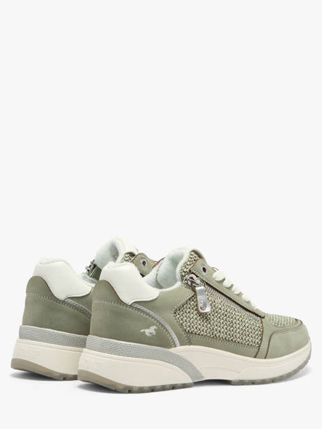 Sneakers Mustang Vert accessoires M0532011 vue secondaire 2