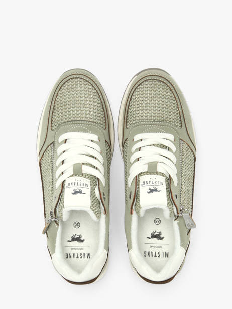 Sneakers Mustang Vert accessoires M0532011 vue secondaire 3
