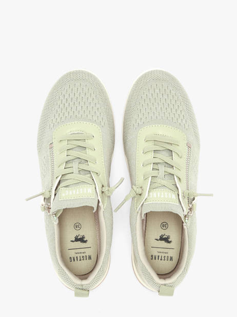 Sneakers Mustang Vert accessoires M0582002 vue secondaire 3